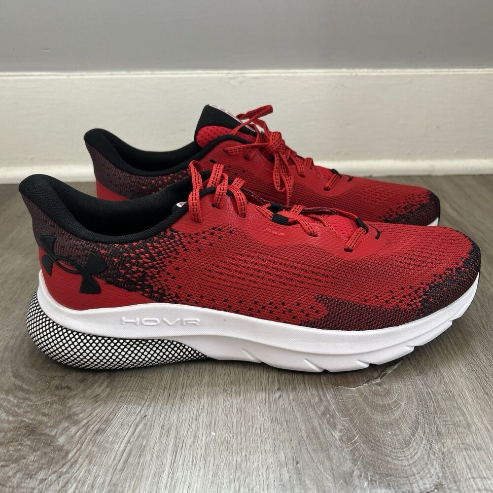 Under Armour HOVR Turbulence 2 Men's 12 UA Red Running Shoes Training Athletic